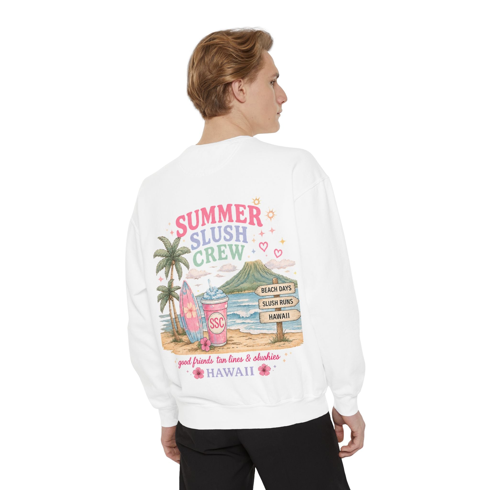 Unisex Garment-Dyed Sweatshirt